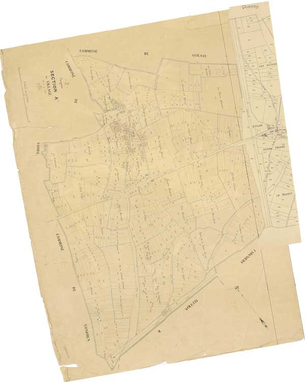 Plan cadastral de 1824