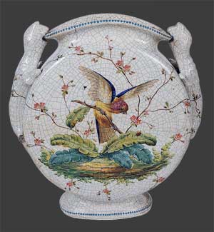 Vase en forme de gourde