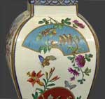 Vue d'un détail du décor