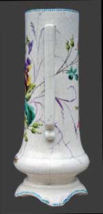 Vue de côté du vase