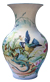 Vase à l'état de biscuit