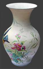 Vue de l'autre côté du vase