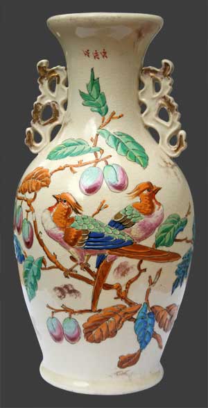 Vase japonisant