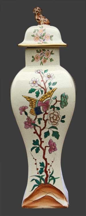 Vase japonisant