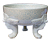 Vase tripode