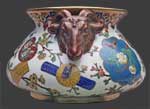Vue de l'autre côté du vase