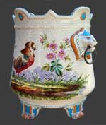 Vase vu légèrement de côté