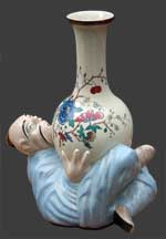 Vue d'un des deux vases