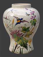 Vue du vase de gauche