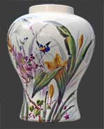 Vue du vase de droite