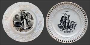 Vue d'une assiette de Nimy et d'Onnaing.