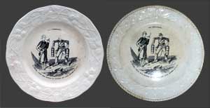 Vue d'une assiette de Nimy et d'Onnaing.