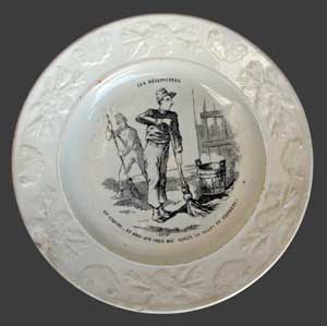 Assiette de table