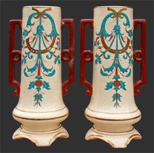 Paire de vases, style renaissance
