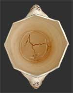 Vase vue du dessus
