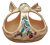 Vase en forme de panier
