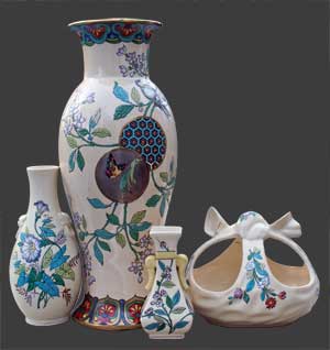 Les quatres vases.