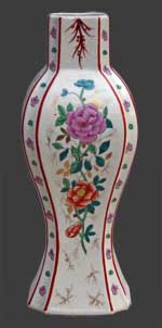 Vue du vase, côté gauche