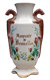 Vase, décor floral