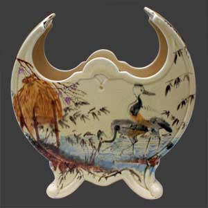 Vase décor inspiration asiatique