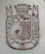 Cachet 'Opaque de Tergnier' agrandi