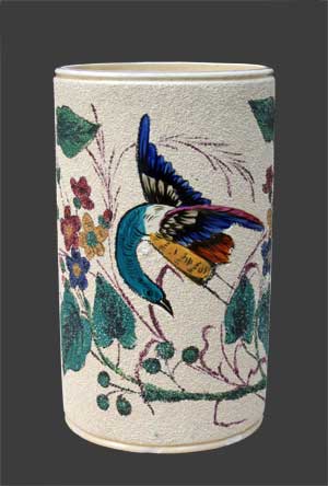 Vase rouleau en flanellé