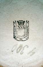 Vue du cachet