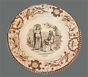 Assiette de table