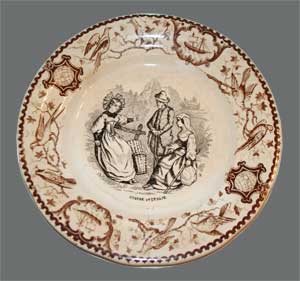 Assiette de table