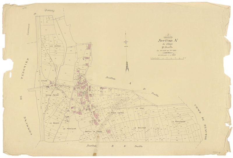 Plan cadastral de 1824
