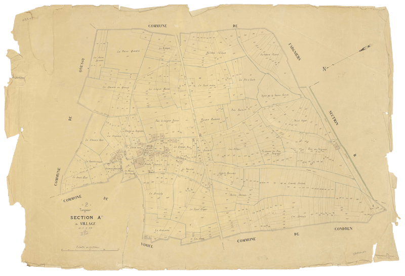 Plan cadastral de 1824