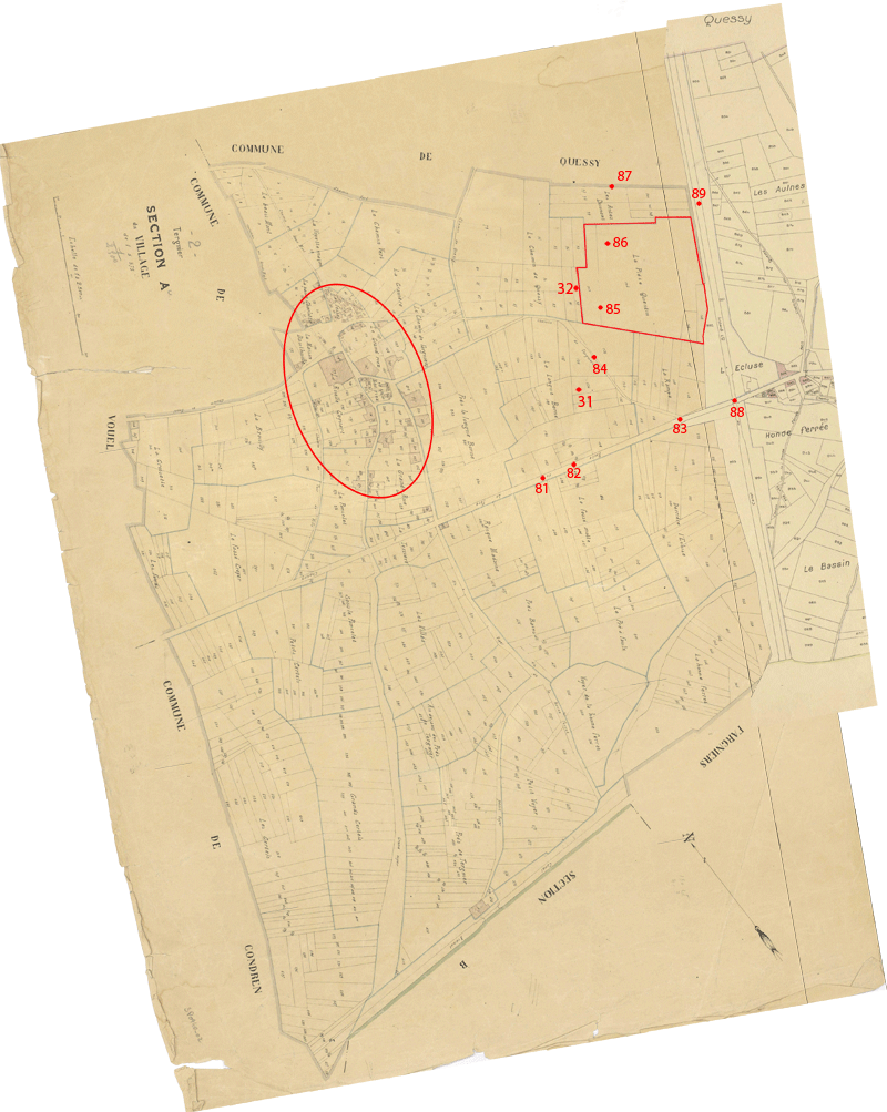 Plan cadastral de 1824