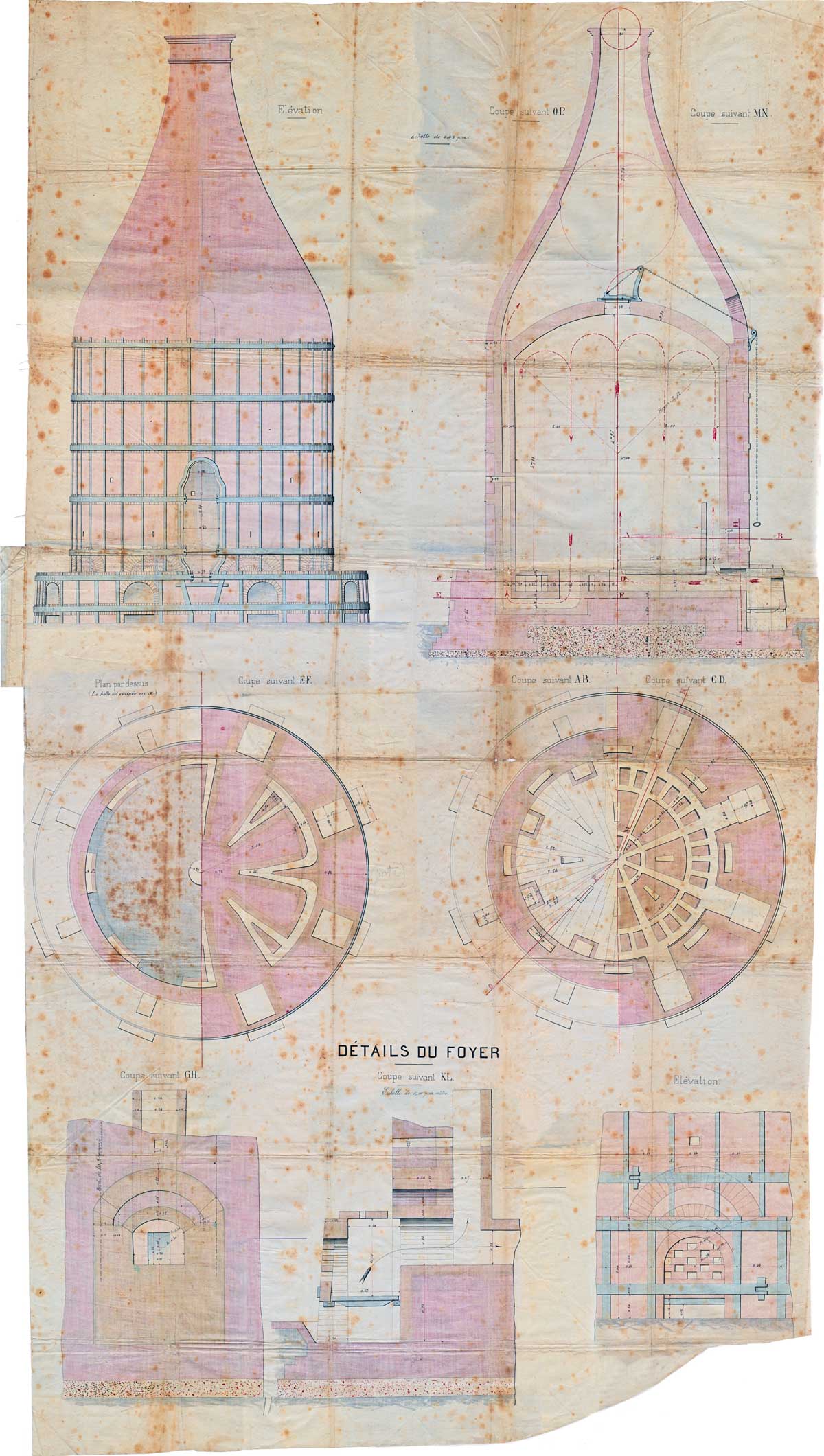 Plan du four
