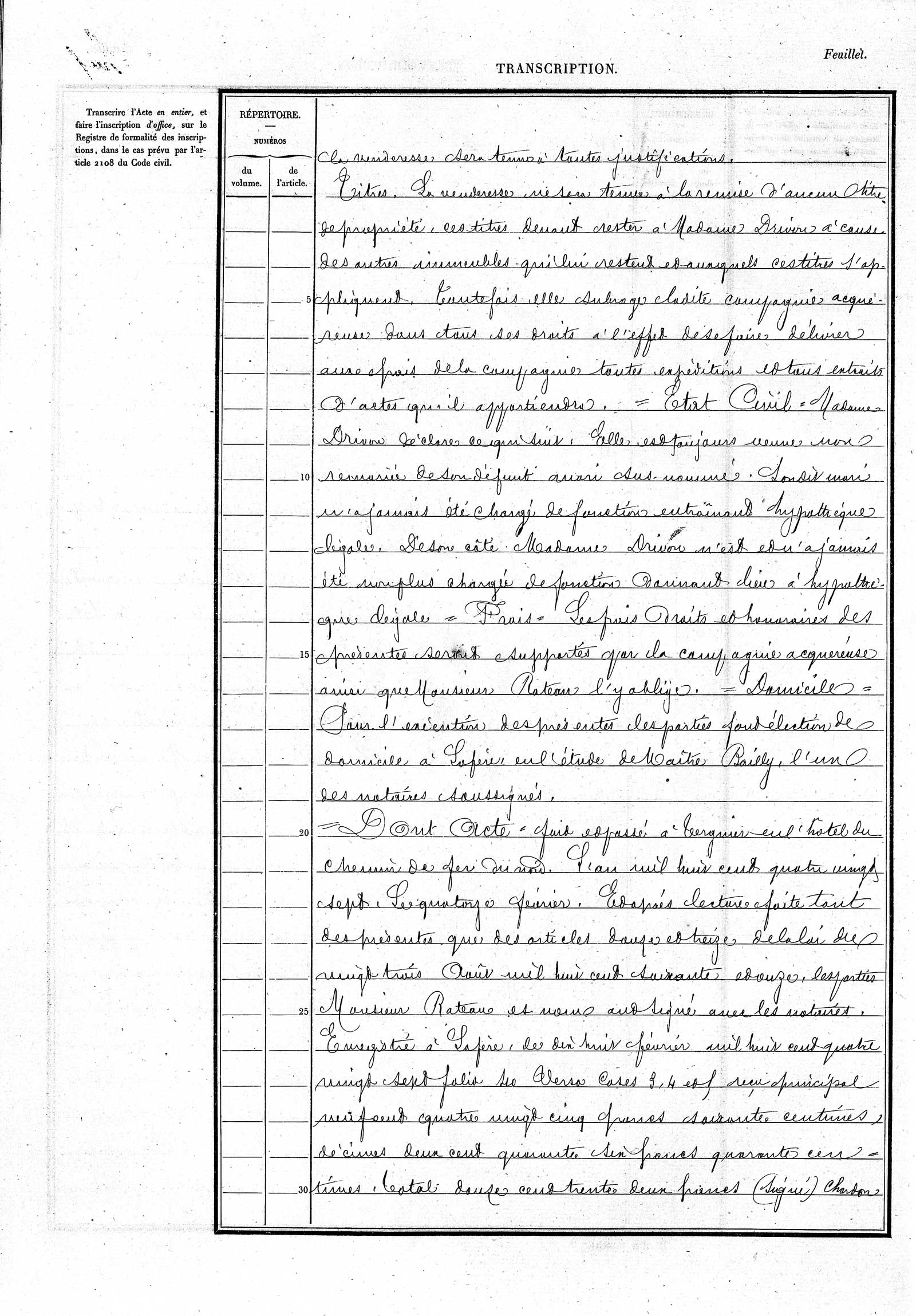 Acte d'achat - page 11
