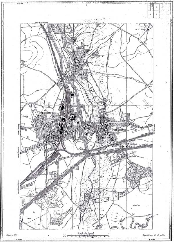 Plan cadastral en 2015