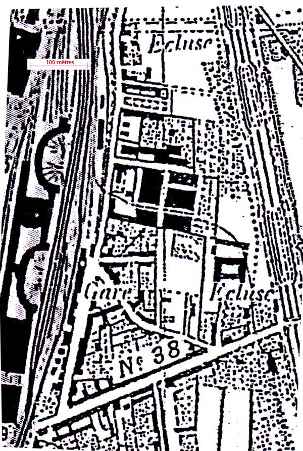 Plan cadastral en 2015