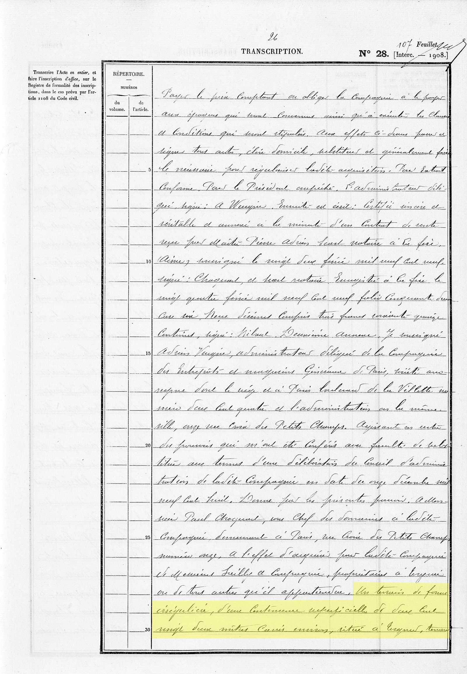 Acte d'achat - page 10