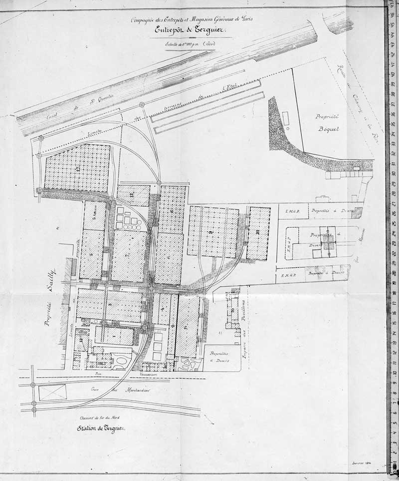 Plan de la faïencerie