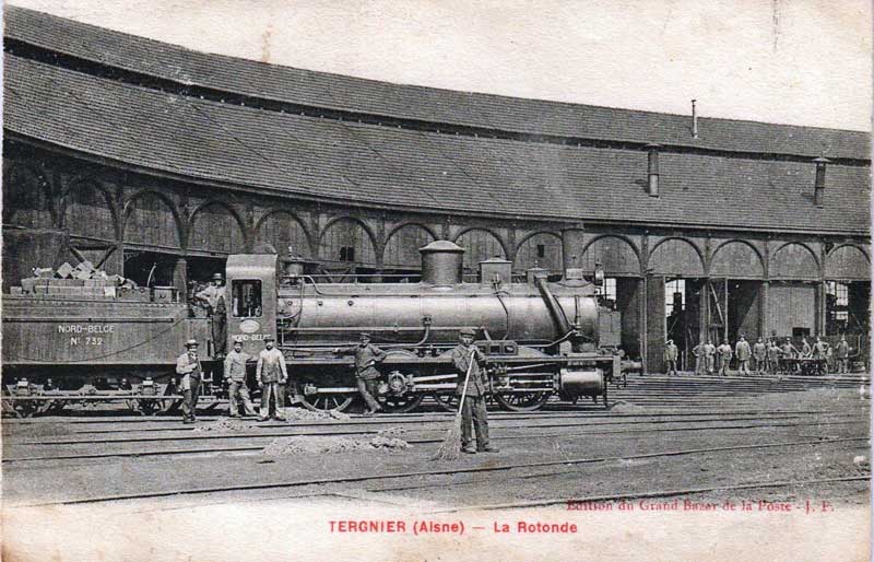 Vue partielle d'une rotonde