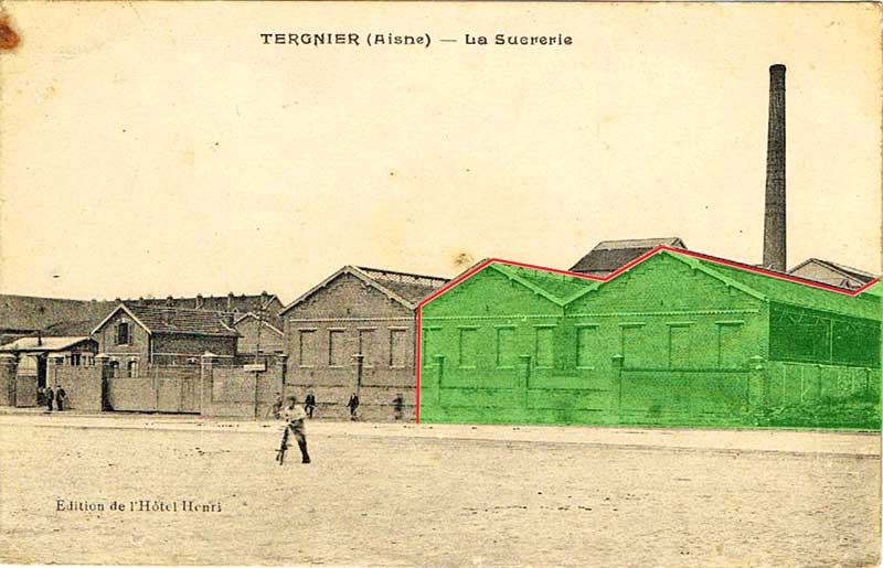 Vue de la sucrerie de Tergnier