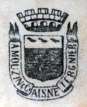 Cachet: A Mouzin Aisne Tergnier